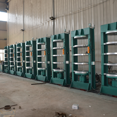 خرید موتور سیکلت دوچرخه پخت تایر ماشین پرس عمودی قالب گیری تایر PLC online manufacture