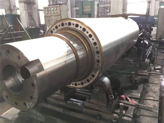 خرید قطعات ماشین لاستیکی آهن داکتیل شفت فولادی فورج شده غلتک فولادی با سرعت بالا online manufacture