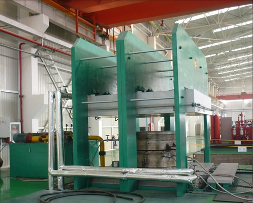 خرید ماشین فشار ولکاناسیون لاستیکی برق با سیستم کنترل PLC online manufacture