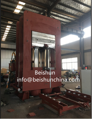 خرید 1200 تن فشار ماشین آلات لاستیک مات هیدرولیک ولکاناسیون قالب مطبوعات online manufacture