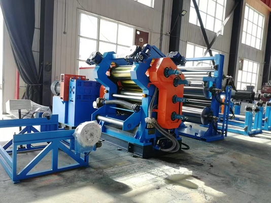 خرید 4 رول ماشین تقویم ورق لاستیکی الکتریکی 200mm-400mm قطر رول online manufacture