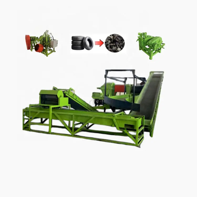 خرید سیستم بازیافت لاستیک با هزینه پایین کنترل PLC خروجی 500-2500kg/h online manufacture