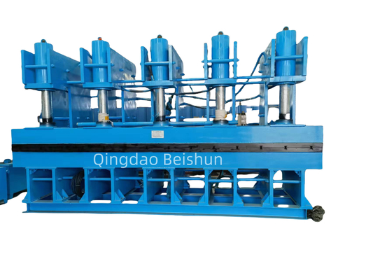 خرید دستگاه پرس لاستیک ولکانیزه 500T پله برقی هندریل پرس هیدرولیک لاستیکی online manufacture