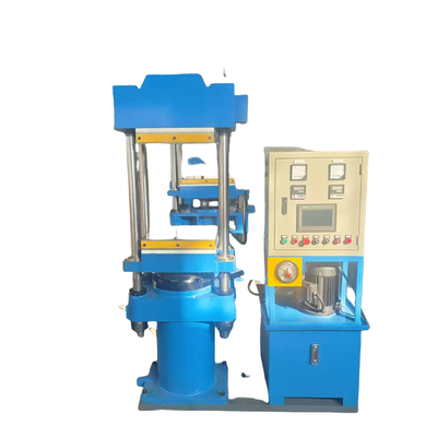 خرید چهار ستون نوع صفحه هیدرولیک Vulcanizing مطبوعات / سفت کردن مطبوعات اندازه جدول 400 * 400mm online manufacture