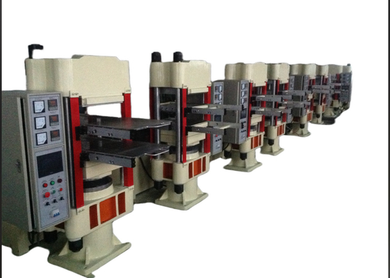 خرید 160 Ton Fully Automatic Flat Vulcanizing Machine-2RT Mold Opening Hot Pressing Machine online manufacture
