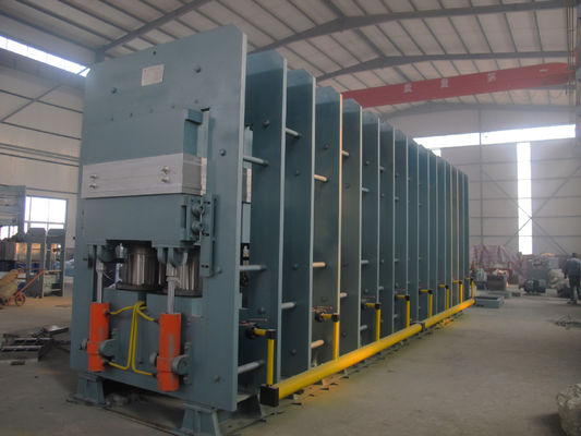 قیمت مناسب 1200T لاستیک ماشین ولکانیزاسیون اتوماتیک PLC ماشین تشت لاستیکی کنترل آنلاین