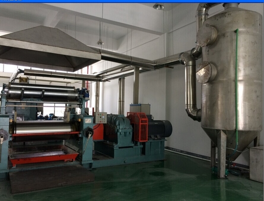 SGS Rubber Two Roll Mill Stock Blender Rubber Mixing Mill for Rubber Compounding