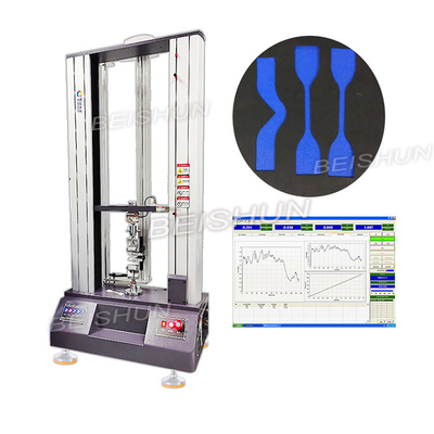 دستگاه لاستیک سازی الکترونیکی 20KN دستگاه تست کشش آزمایشگاهی