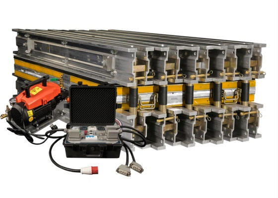 قیمت مناسب ماشین ولکاناسیون کمربند ناقل لاستیکی سبک وزن با عرض کمربند 800 میلی متر و طول اسپلیس 900 میلی متر آنلاین