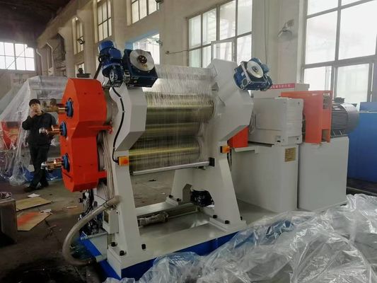 قیمت مناسب ماشین کالیندر فیلم لاستیکی دقیق دو رول طراحی سرعت تولید بالا آنلاین