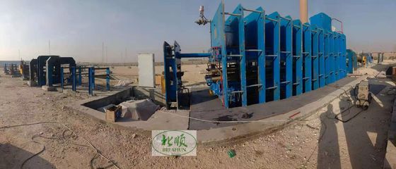 قیمت مناسب دستگاه مطبوعات ولکاناسیون لاستیکی با دوام قابل سفارشی برای تولید نوار حمل کننده آنلاین