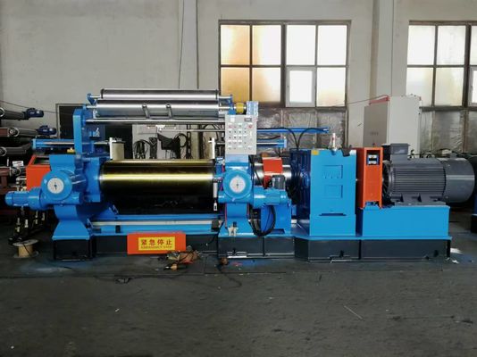 قیمت مناسب آهن ریخته دو رولر لاستیک مخلوط ماشین آسیاب و قطر رولر 12 14 16 اینچ آنلاین