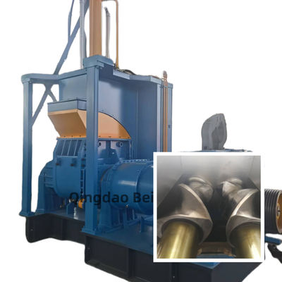 قیمت مناسب دستگاه خمیرکن لاستیک هیدرولیکی با ظرفیت اختلاط 55 لیتر و کنترل PLC برای فرآوری کارآمد لاستیک آنلاین