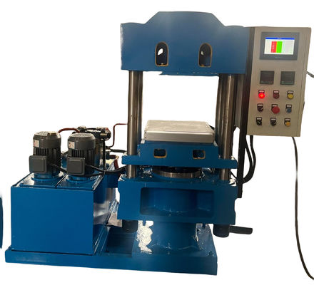 قیمت مناسب 250mm Plunger Diameter Rubber Vulcanizing Press Machine with Manual Operation and 57.6kw×2 Heating Power آنلاین