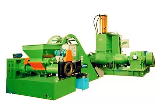 قیمت مناسب خط تولید دانه های لاستیکی EPDM با قطر پیچ 120 میلی متر، کنترل PLC و گرمایش الکتریکی برای اکستروزن پروفایل لاستیکی با کیفیت بالا آنلاین