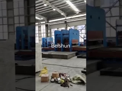 2000mm پهنای طبل نوع لاستیک ولکان سازی مطبوعات ماشین حمل و نقل کمربند تولید